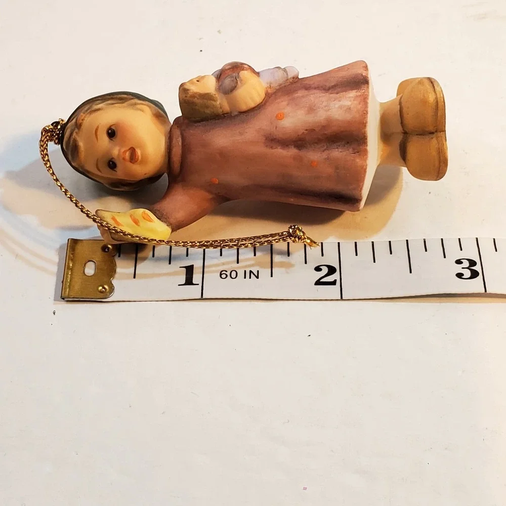 Lot of 3 Vintage 1997 Berta Hummel Children Christmas Tree Ornaments